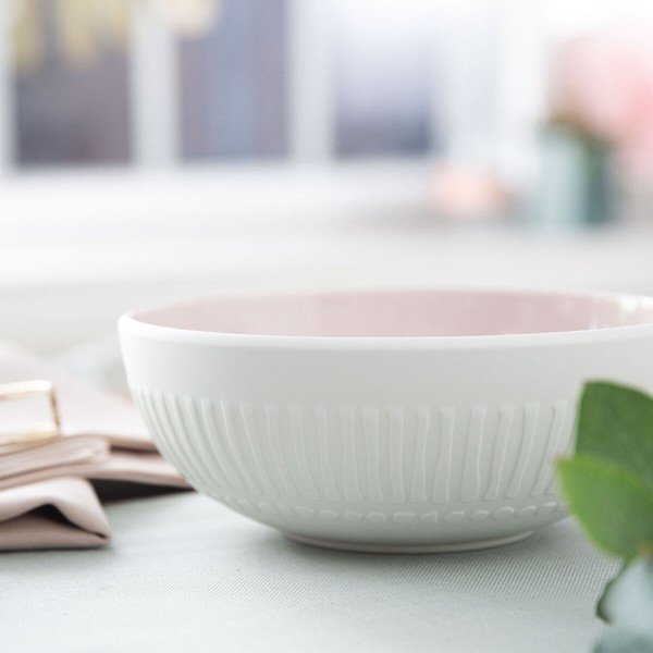 Belo-rožnata porcelanasta skleda Villeroy & Boch Blossom, 850 ml-image-3
