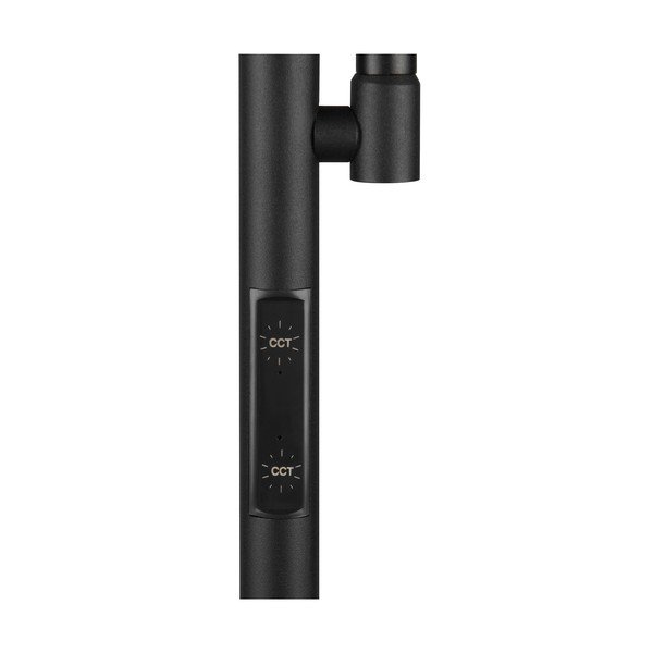 Črna LED stoječa svetilka (višina 178 cm) Specter – Reality-image-4