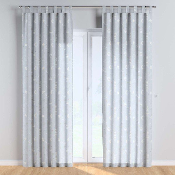 Otroška zavesa 260x130 cm Magic Collection - Yellow Tipi-image-1