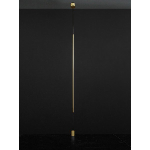 Medeninasta aluminijasta LED stoječa svetilka (višina 300 cm) Elettra – Nova Luce-image-4