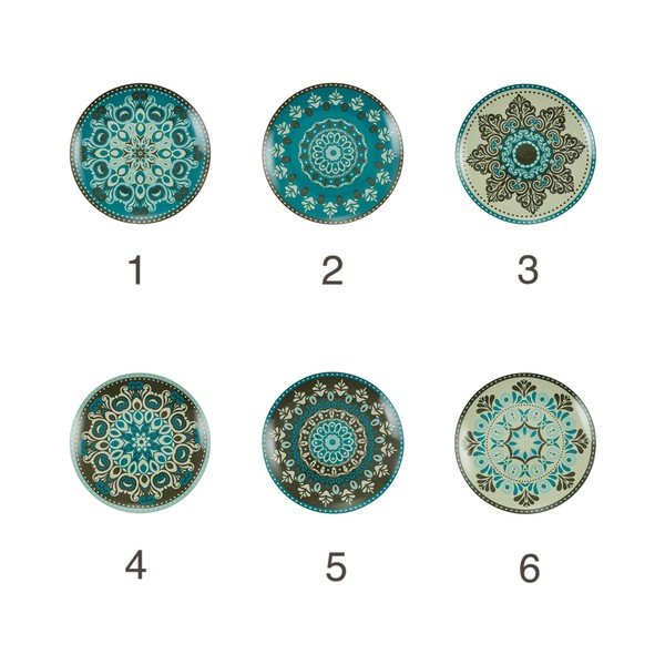 Porcelanski desertni krožniki v kompletu 6 kos ø 19 cm Cala Jondal - VDE Tivoli 1996-image-2