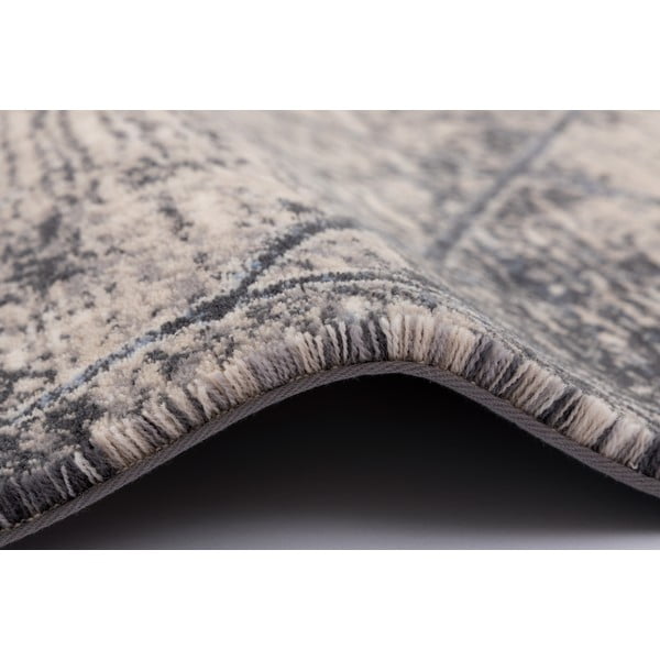 Siva/kremno bela volnena preproga 200x300 cm Bateja – Agnella-image-1