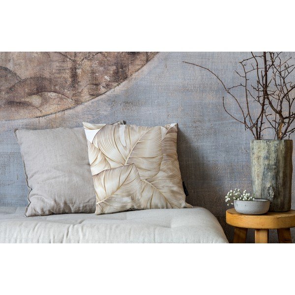 Okrasna blazina 45x45 cm Golden Leaves – Butter Kings-image-1