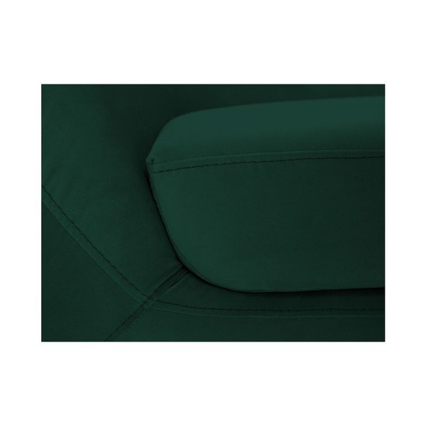 Mazzini Sofas Amelie temno zelena dvosedežna zofa-image-1