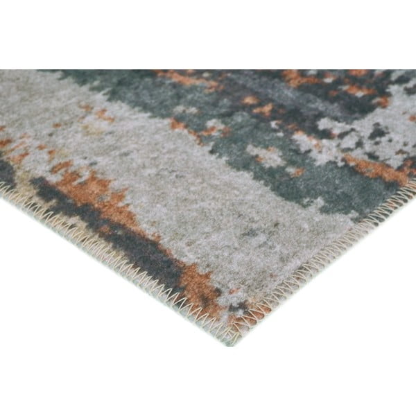 Siva pralna preproga 80x50 cm - Vitaus-image-2