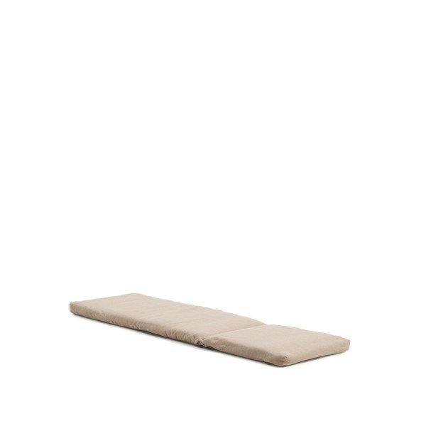 Bež vrtna sedežna blazina za ležalnik 50x175 cm Maoni – Kave Home
