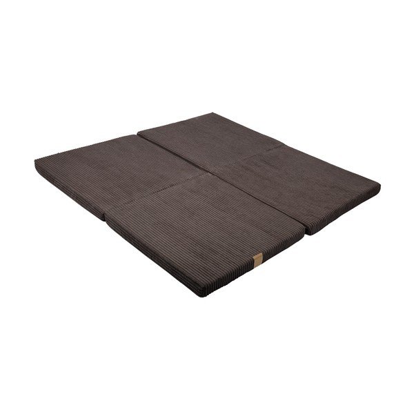 Rjava otroška igralna podloga 120x120 cm – Meowbaby