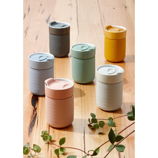 Gorčično rumen lonček to go 260 ml Eco – Ladelle-image-1