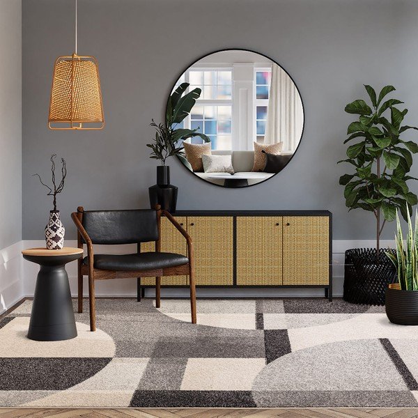 Siva preproga 120x170 cm Muse – Asiatic Carpets-image-1