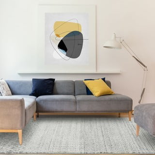 Sivo-bež preproga 160x230 cm Nova Aztec Grey – Asiatic Carpets