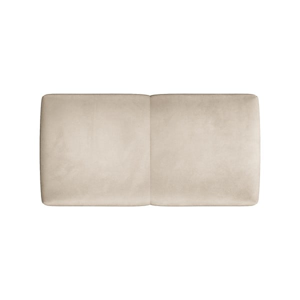 Bež žametno naslonjalo za modularni kavč Rome Velvet - Cosmopolitan Design -image-2