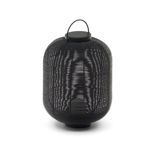 Črna LED zatemnitvena namizna svetilka (višina 37 cm) Saranella – Kave Home-image-3