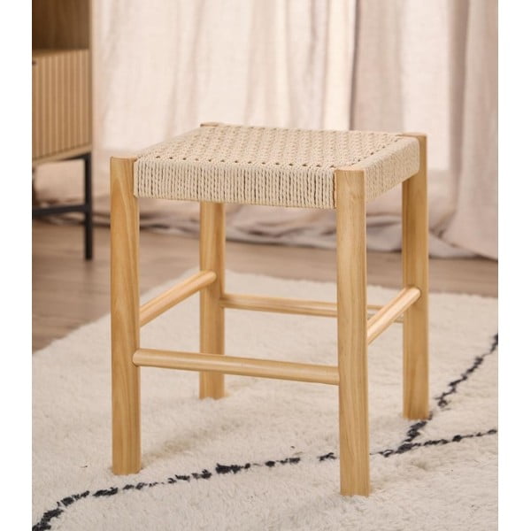 Stolček v naravni barvi Alvin – Actona-image-1
