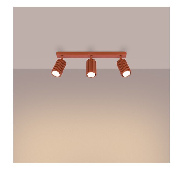 Opečnato oranžno točkovno svetilo 6,5x45 cm Gleam – Sollux-image-2