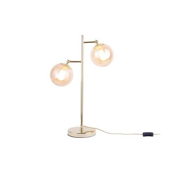 Zlata namizna svetilka Leitmotiv Shimmer, višina 64 cm-image-1