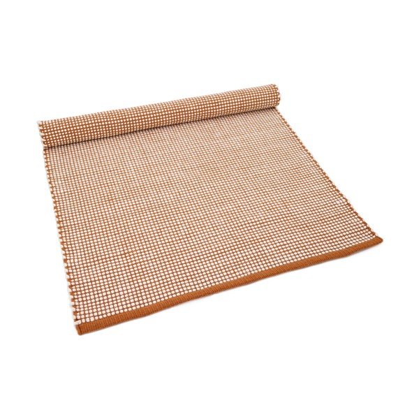 Oranžna preproga z deležem volne 200x140 cm Bergen - Nattiot-image-2