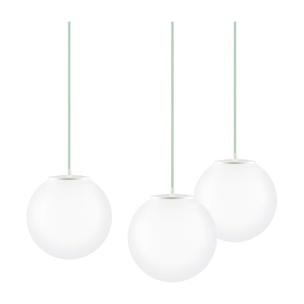 Triple light TSUKI Elementary, mat opal/bela/svetlo modra-image-2