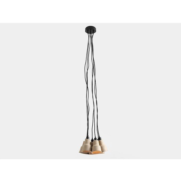 Bež viseča svetilka ø 32 cm Celulo – CustomForm