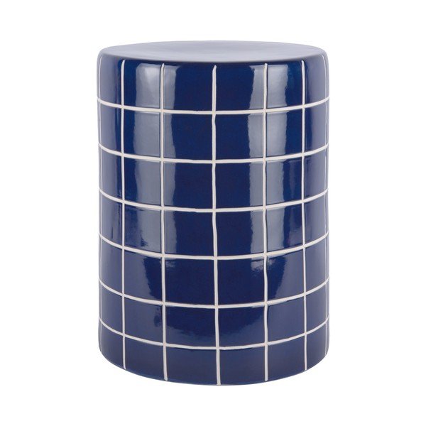 Keramična okrogla stranska mizica ø 33 cm Retro Tiles – Leitmotiv