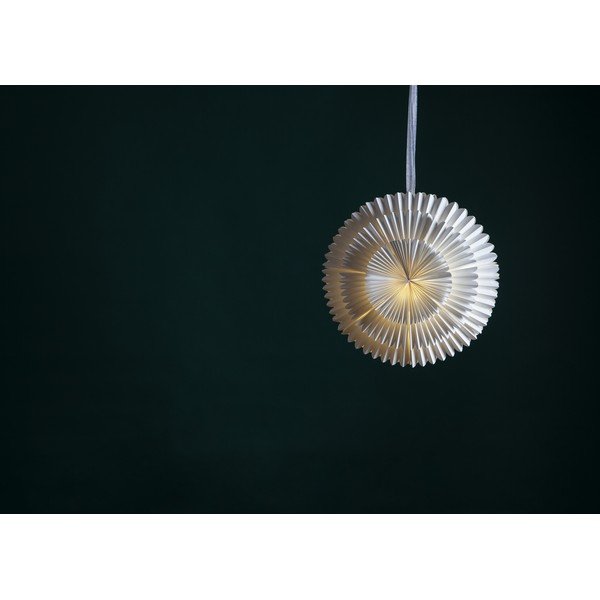 Bela božična svetlobna dekoracija ø 50 cm Frost - Star Trading-image-4