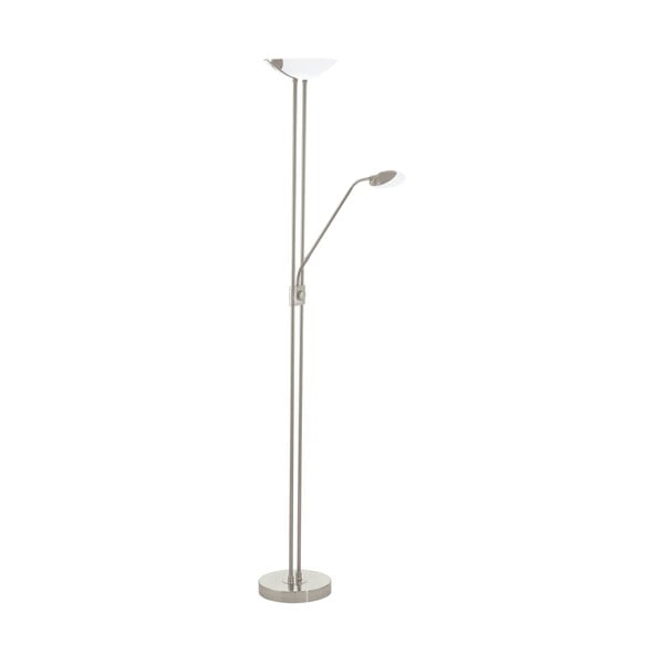 Siva LED stoječa svetilka s steklenim senčilom (višina 180 cm) BAYA LED – EGLO