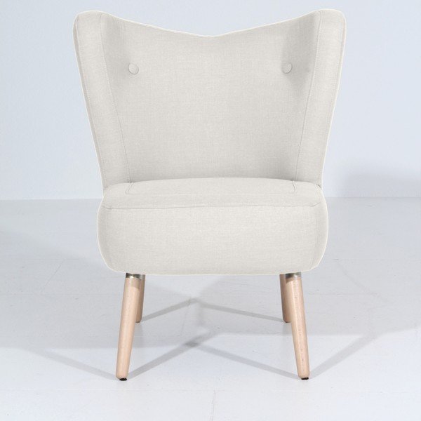 Krem fotelj Max Winzer Sari-image-4