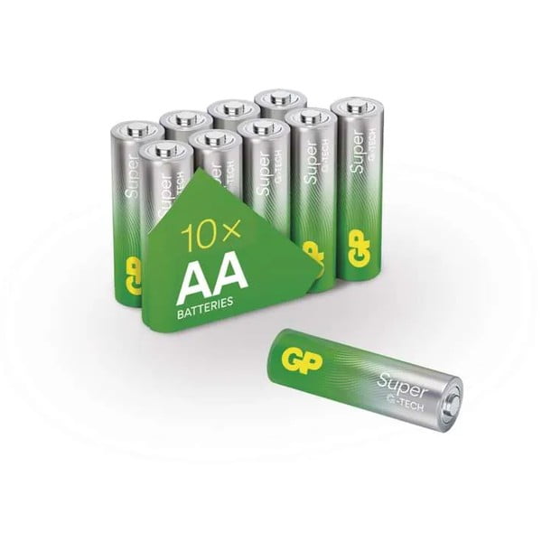 Komplet 10 alkalnih baterij EMOS GP Super AA