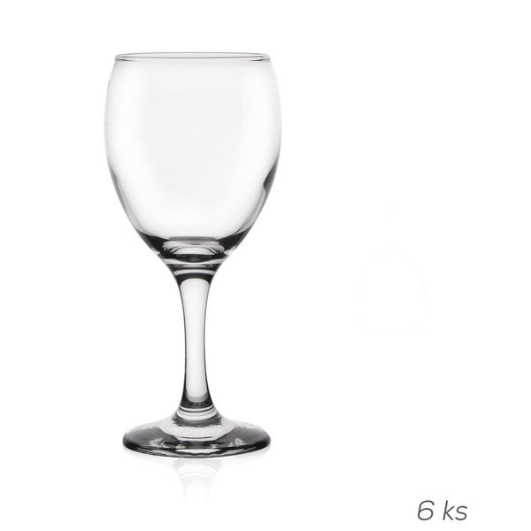 Kozarci za vino v kompletu 6 ks 245 ml Empire – Orion-image-4