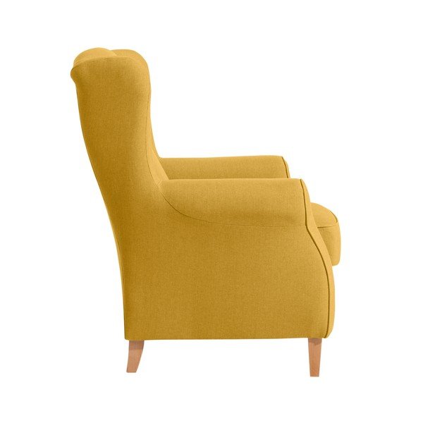 Rumeni fotelj Max Winzer Lorris Yellow-image-3