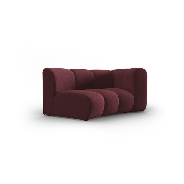 Bordo rdeča modularna sedežna garnitura (desni kot) Lupine – Micadoni Home-image-2