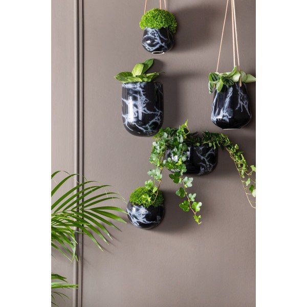 Keramičen viseči okrasni cvetlični lonec ø 14,5 cm Globe – PT LIVING-image-2