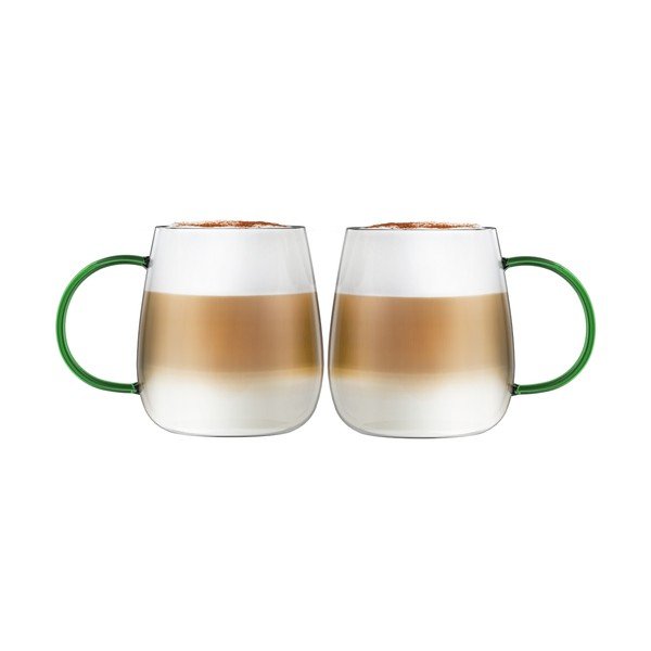 Skodelice v kompletu za kapučino 2 ks 400 ml Bolla – Vialli Design