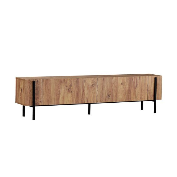 TV omarica v borovem dekorju v naravni barvi 180x45x30 cm Nexus – Kalune Design