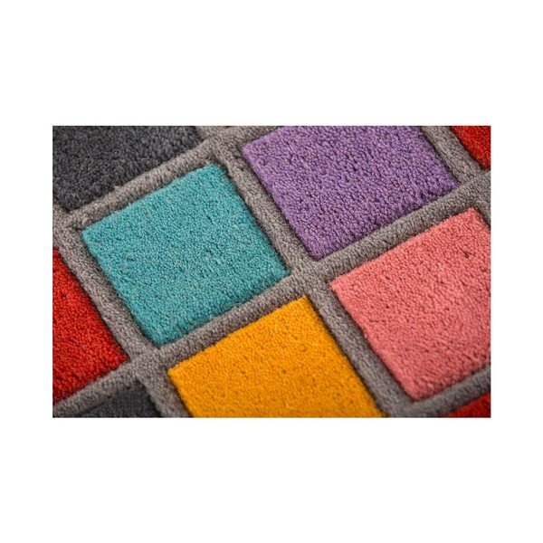 Volnena preproga Flair Rugs Illusion Campari, 80 x 150 cm-image-3