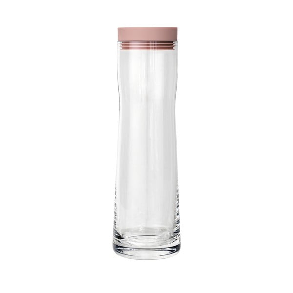 Karafa za vodo z rožnatim pokrovom Blomus Splash, 1 l
