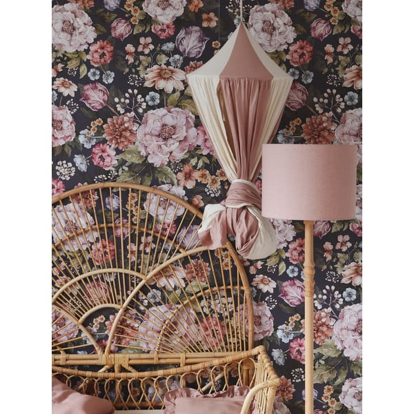 Belo-rožnati bombažni baldahin Powder Pink Circus - Moi Mili-image-4