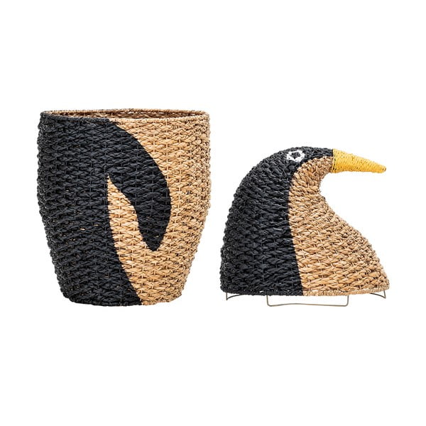 Košara za shranjevanje s pokrovom Bloomingville Mini Tazia-image-1