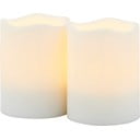 Bela zunanja svetlobna dekoracija v kompletu 2 kos Storm Mini - Sirius