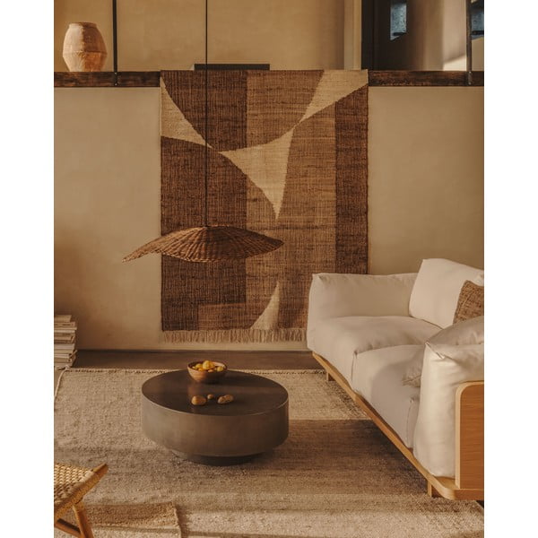 Senčilo v naravni barvi ø 80 cm Bisbal – Kave Home-image-2