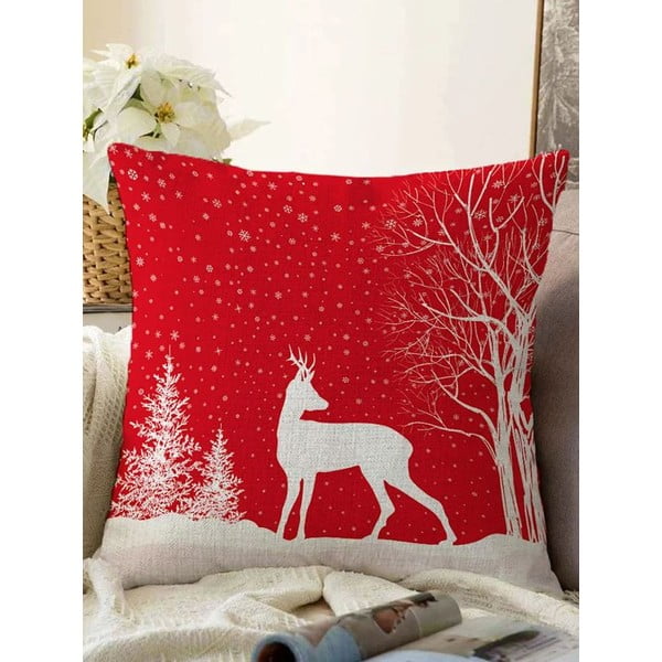 Prevleka za blazino z božičnim motivom 43x43 cm – Mila Home