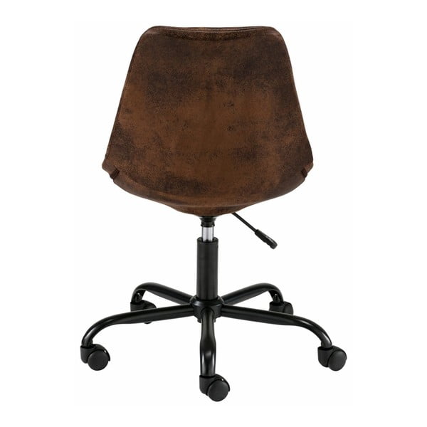 Rjav pisarniški stol na kolesih Støraa Dennis-image-2
