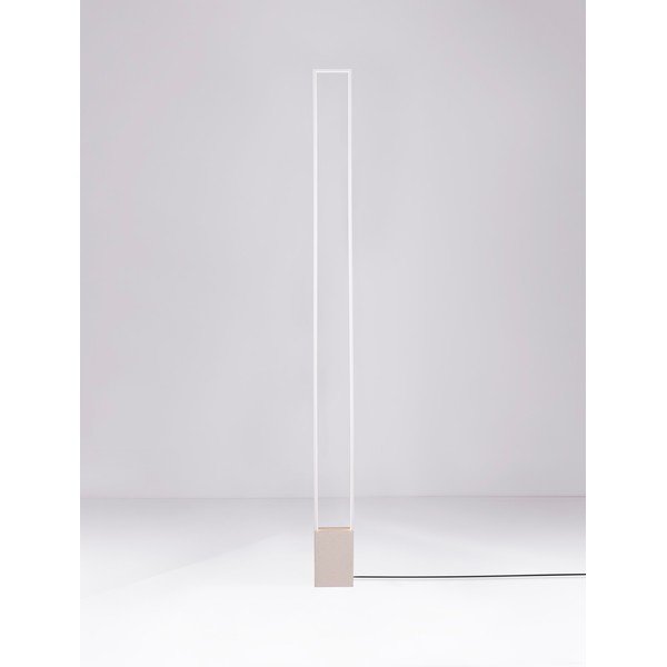Bela LED stoječa svetilka (višina 161 cm) Lithos – Nova Luce-image-3