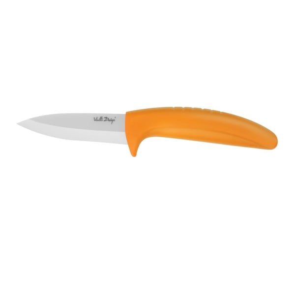 Keramični nož za obrezovanje, 7,5 cm, oranžna barva
