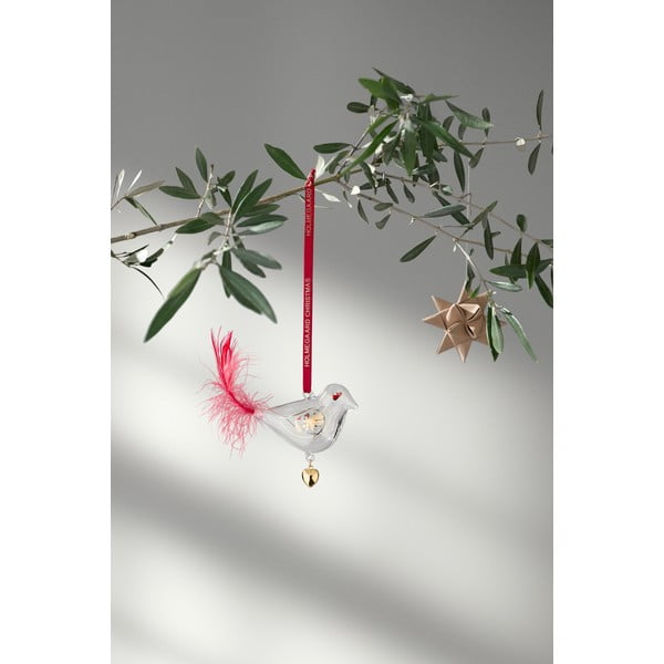 Steklen okrasek za jelko Bird – Holmegaard-image-1