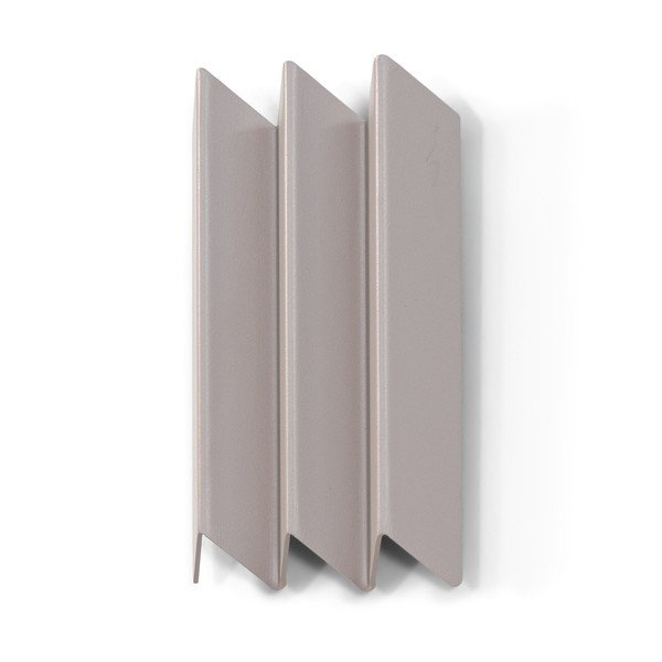 Sivorjav kovinski stenski obešalnik s polico 13 cm Sensu – Spinder Design-image-2