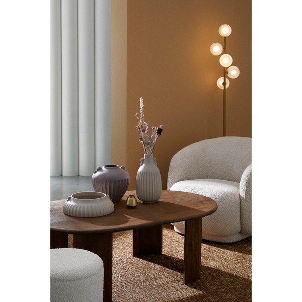Klubska mizica iz masivnega manga v naravni barvi 80x130 cm Orlando – Bizzotto-image-1