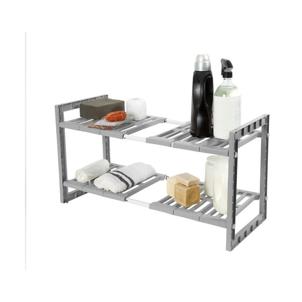 Raztegljiva polica za omaro pod umivalnikom Compactor Expandable Shelf-image-3