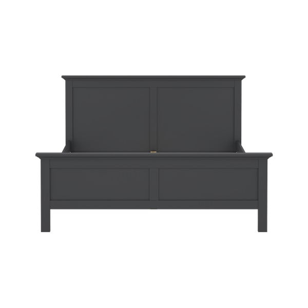 Siva zakonska postelja 160x200 cm Paris – Tvilum-image-2