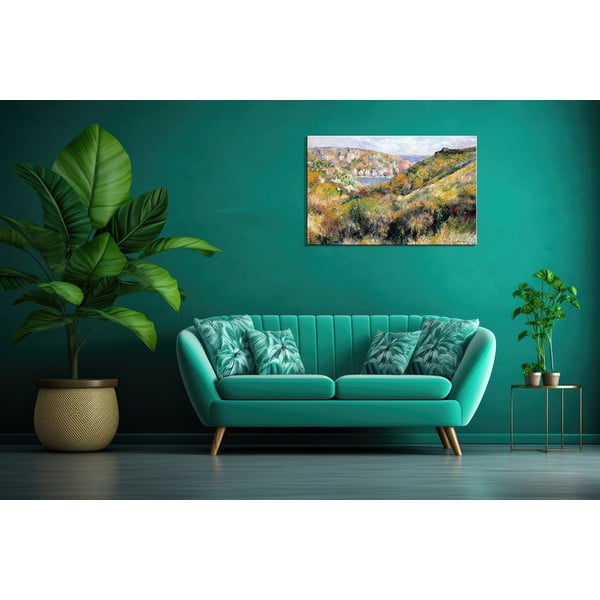 Reprodukcija slike Auguste Renoir - Hills around the Bay of Moulin Huet, Guernsey, 60 x 40 cm-image-1