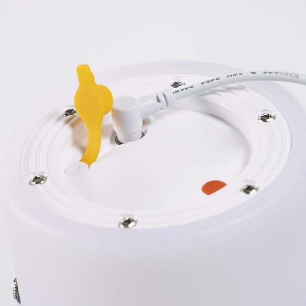 Bela zunanja svetilka Kave Home Janvir, višina 16 cm-image-3